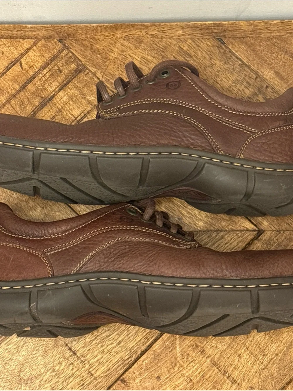 Born Shoes Mens Size 9.5 Brown Leather Oxford Comfort Walking Casual M6650
